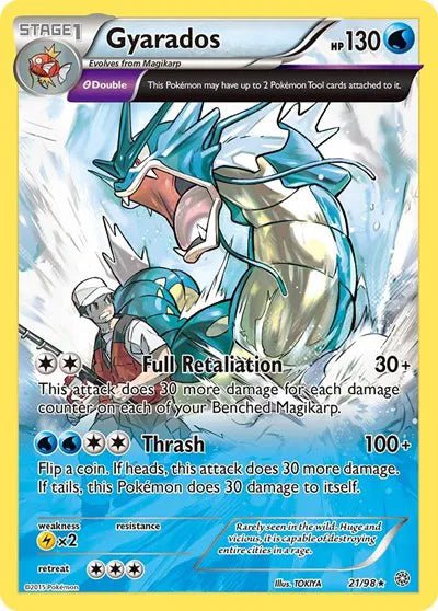 Gyarados (21) Ancient Origins 21/98 Reverse Holofoil by The Greatest on MYNTED