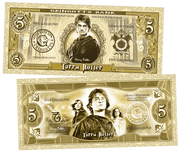 Harry Potter 5 Galleons UNCB banknote by UNCB on MYNTED