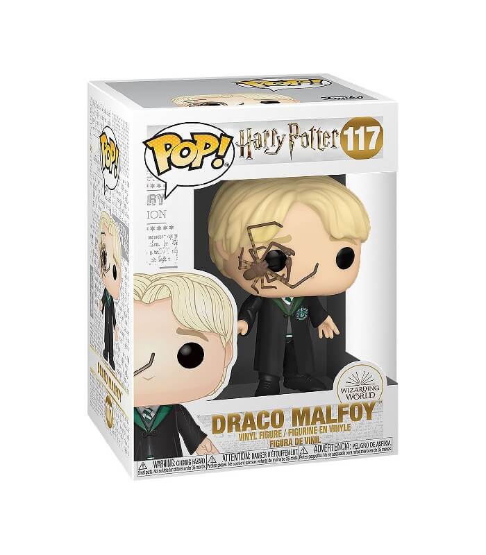 HARRY POTTER - DRACO MALFOY WHIP SPIDER 3.75" POP VINYL FIGURE FUNKO NEW 117 by Falconloot on MYNTED