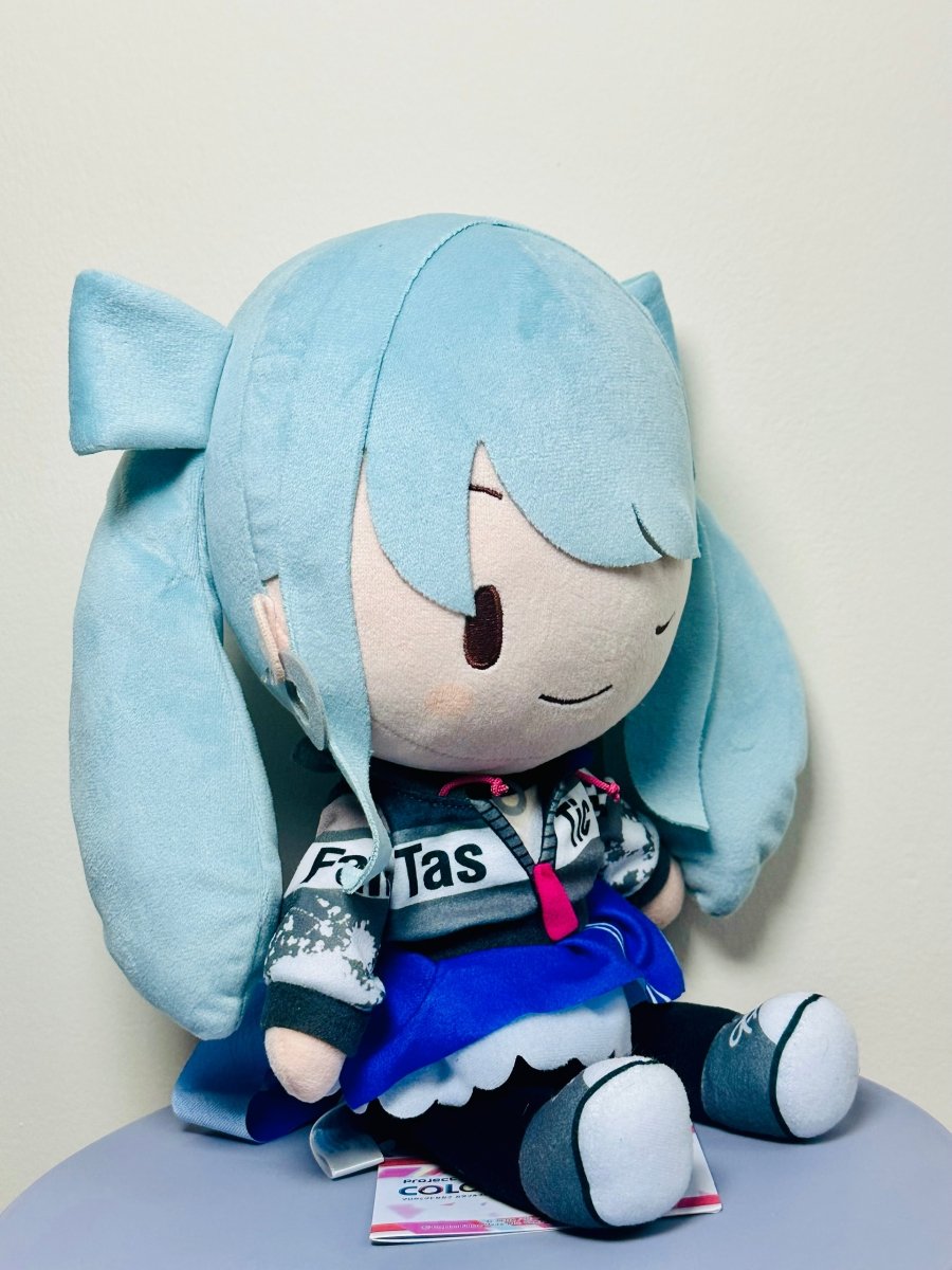 Hatsune Miku Special Fuwa Fuwa Fluffy Plush Doll Project Sekai Street SEGA by Midoki Collections on MYNTED