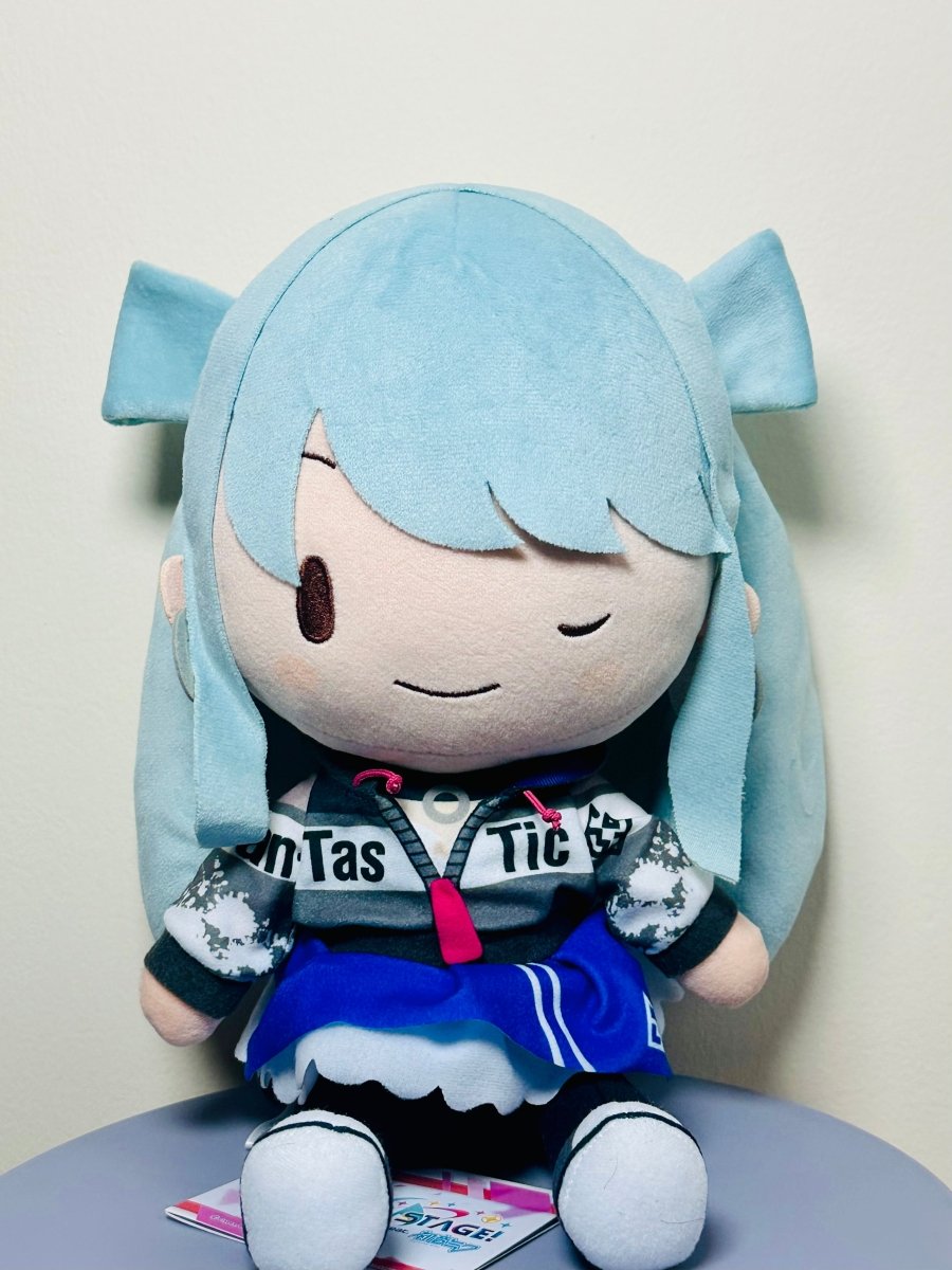 Hatsune Miku Special Fuwa Fuwa Fluffy Plush Doll Project Sekai Street SEGA by Midoki Collections on MYNTED