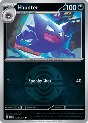 Haunter (Dusk Ball) Ascended Heroes Uncommon 124/217 by Shark Pop Culture on MYNTED