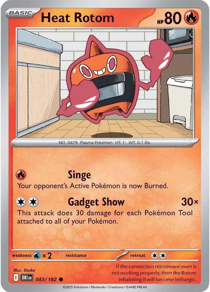Heat Rotom - 043/182 - Normal by The Archive Stop on MYNTED