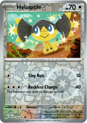 Helioptile [Reverse Holo] 154 Pokemon Surging Sparks by Moe‘s Vault on MYNTED