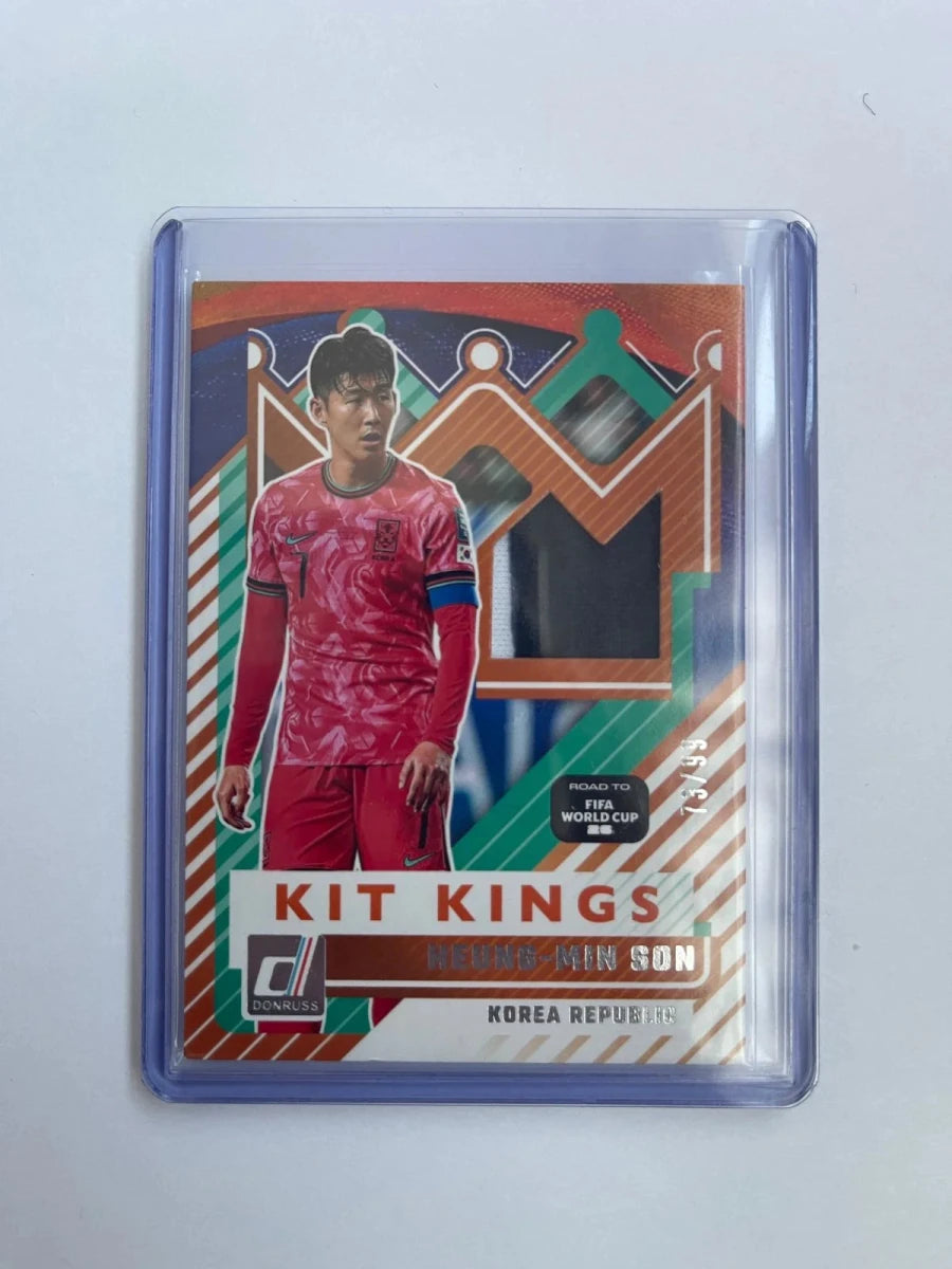Heung-Min Son - 25-26 Panini Donruss Kit Kings Jersey Orange /99 by Card Market Ahuy on MYNTED
