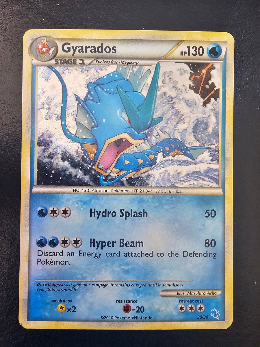 HGSS Trainer Kit: Gyarados 30 Holo by PlayVault on MYNTED