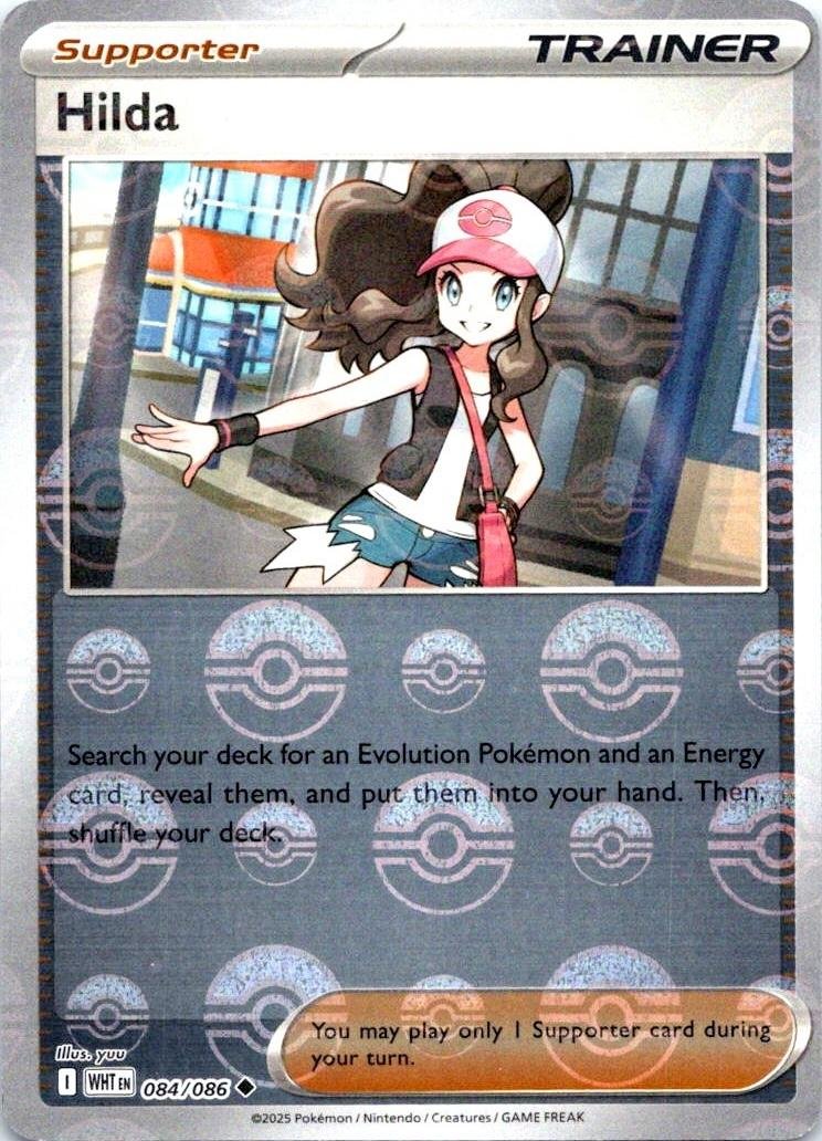 Hilda - 084/086 (Poke Ball Pattern) - SV: White Flare (WHT) by SAFAQATI on MYNTED