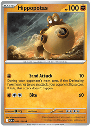Hippopotas 039/088 Common | Mega Evolution – Perfect Order by Worth the XP on MYNTED
