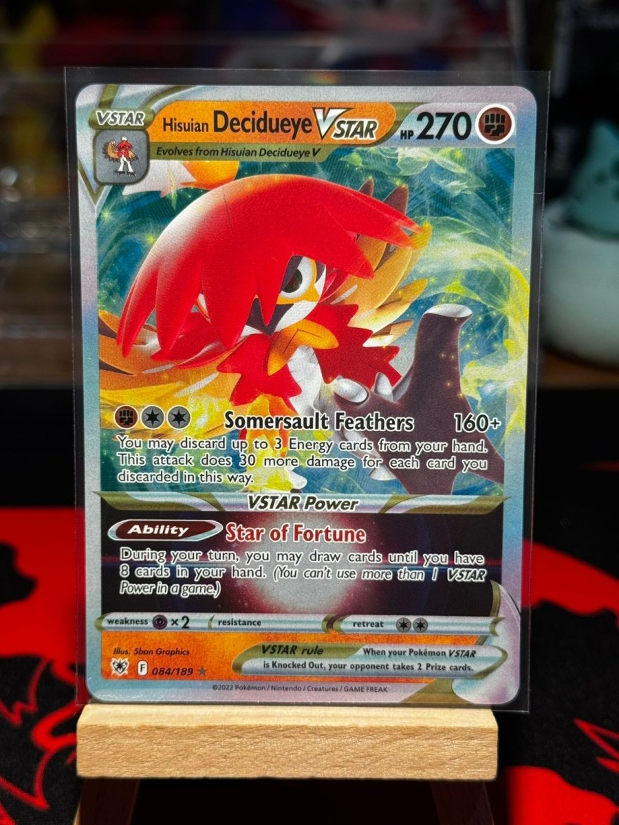 Hisuian Decidueye VSTAR Ultra Rare 084/189 by Pokedaddy on MYNTED