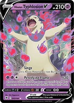 Hisuian Typhlosion V Astral Radiance 053/189 by ISB Collector on MYNTED