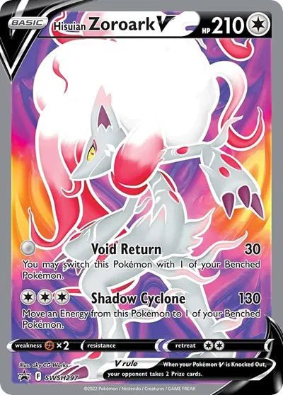 Hisuian Zoroark V - Sword and Shield Promo by maithxjoystex on MYNTED