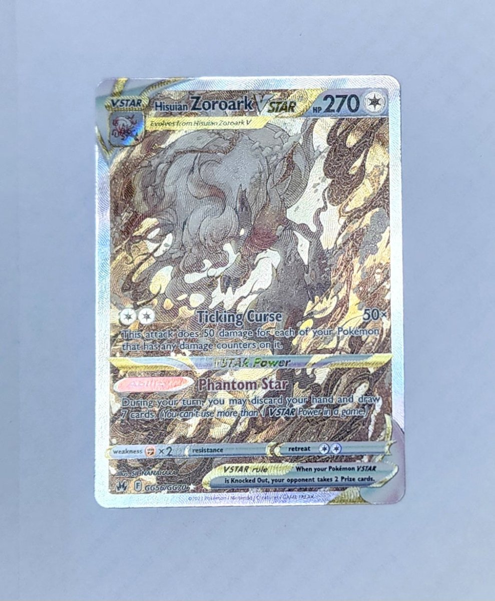 Hisuian Zoroark VSTAR - GG56/GG70 Crown Zenith by The Cardboard Grind on MYNTED