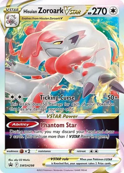Hisuian Zoroark VSTAR - Sword & Shield Promo - Promo SWSH298 - English by MechaKai Collectibles on MYNTED