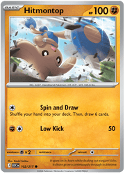 Hitmontop 102/217 Common | Mega Evolution – Ascended Heroes by Worth the XP on MYNTED