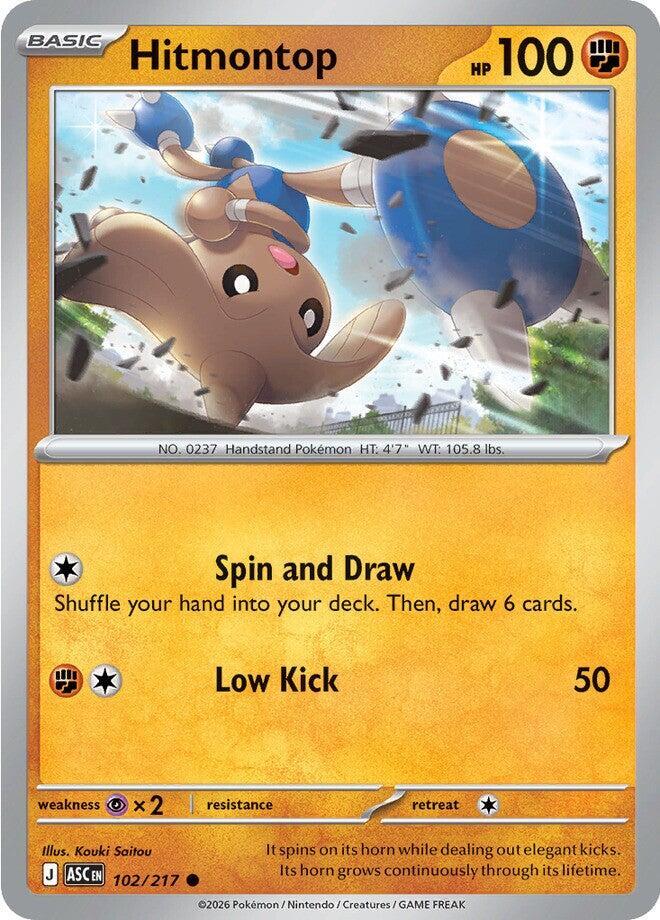Hitmontop - 102/217 - ME: Ascended Heroes (ASC) by TCGDON on MYNTED