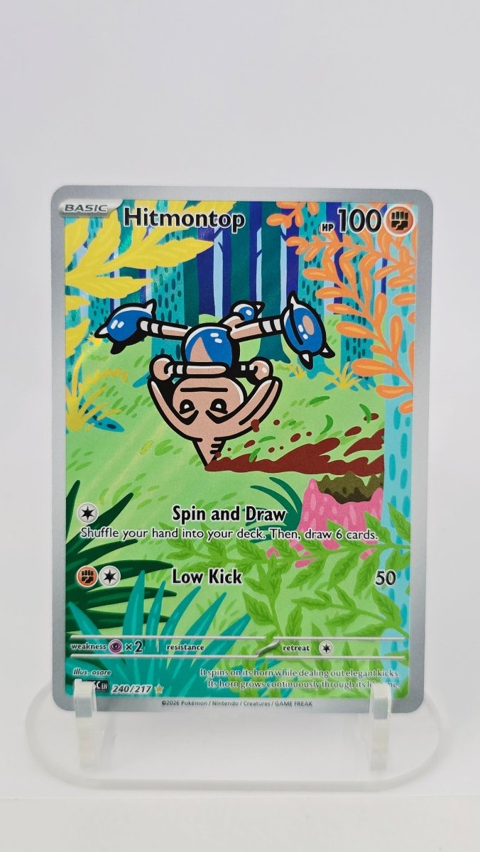 Hitmontop - Ascended Heroes - IR 240/217 - English by MechaKai Collectibles on MYNTED