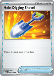 Hole-Digging Shovel 074/088 · Normal (Perfect Order) by Pokezero on MYNTED