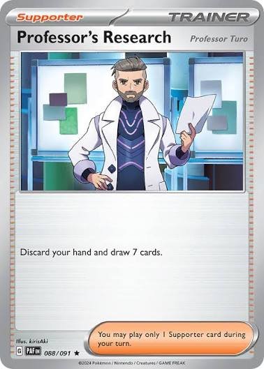 Holo Professor’s Research 088/091 Rare Paldean Fates by Falconloot on MYNTED