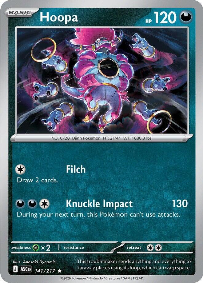 Hoopa 141/217 - Ascended Heroes - Holofoil by Light Collectibles on MYNTED