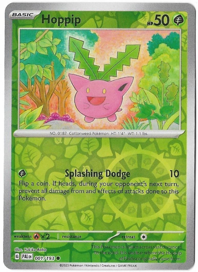 Hoppip [Reverse Holo] 1 Pokemon Paldea Evolved by Moe‘s Vault on MYNTED