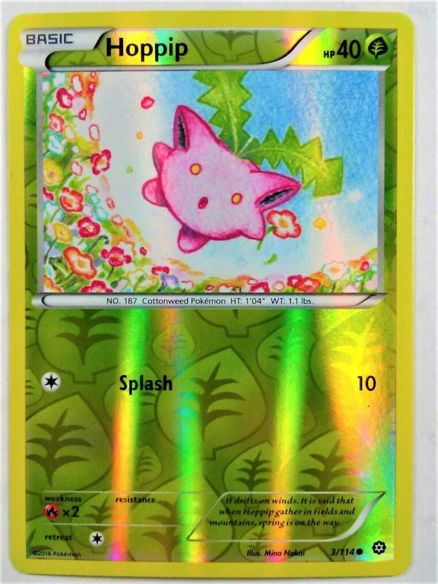 Hoppip [Reverse Holo] 3 Pokemon Steam Siege by Shaibz TCG on MYNTED