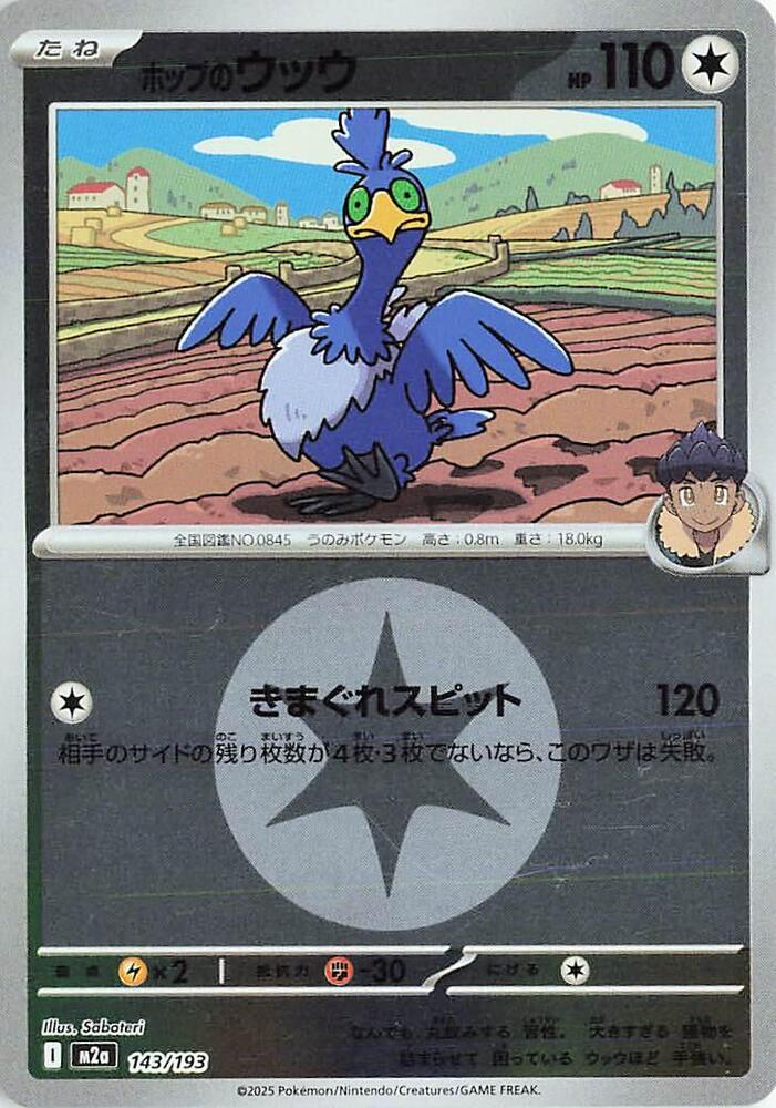 Hop's Cramorant - 143/193 (Energy Symbol Pattern) - MEGA Dream ex (M2a) by SAFAQATI on MYNTED