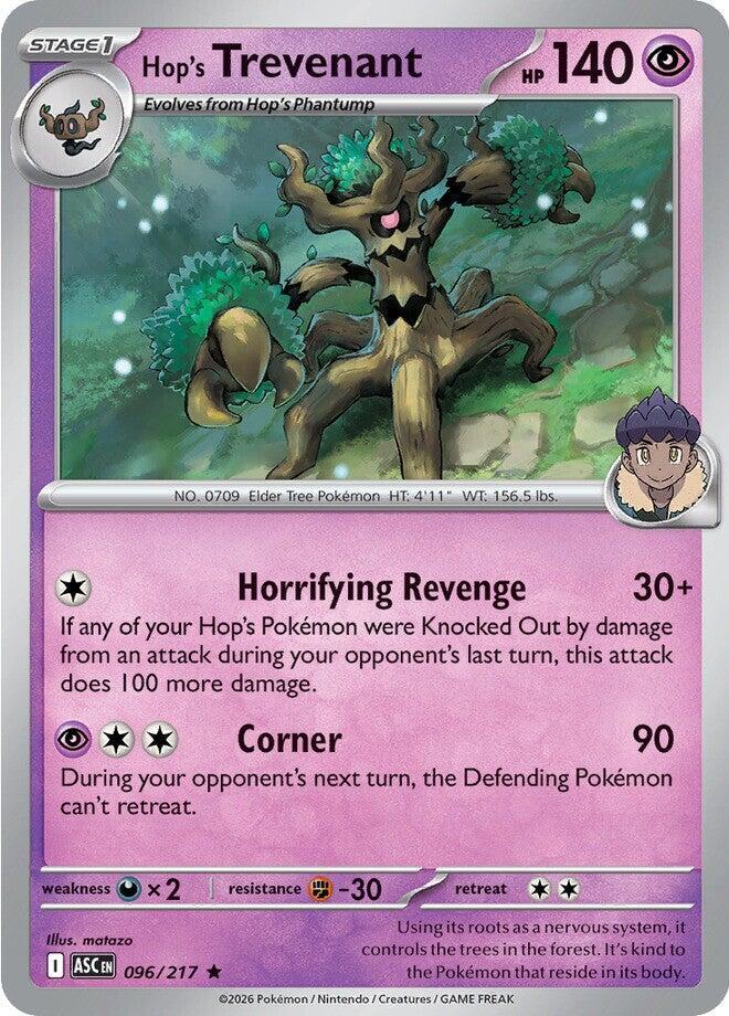 Hop's Trevenant 096/217 - Ascended Heroes - Holofoil by Light Collectibles on MYNTED