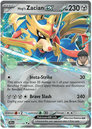 Hop's Zacian EX - 111/159 by The Archive Stop on MYNTED