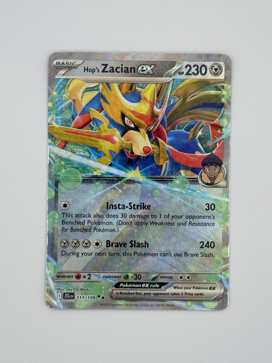 Hop’s Zacian ex · Journey Together (JTG) 111 by PokeMarsi on MYNTED