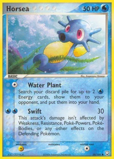 Horsea EX Team Rocket Returns Common • 58 Normal by Marnie’s TCG on MYNTED