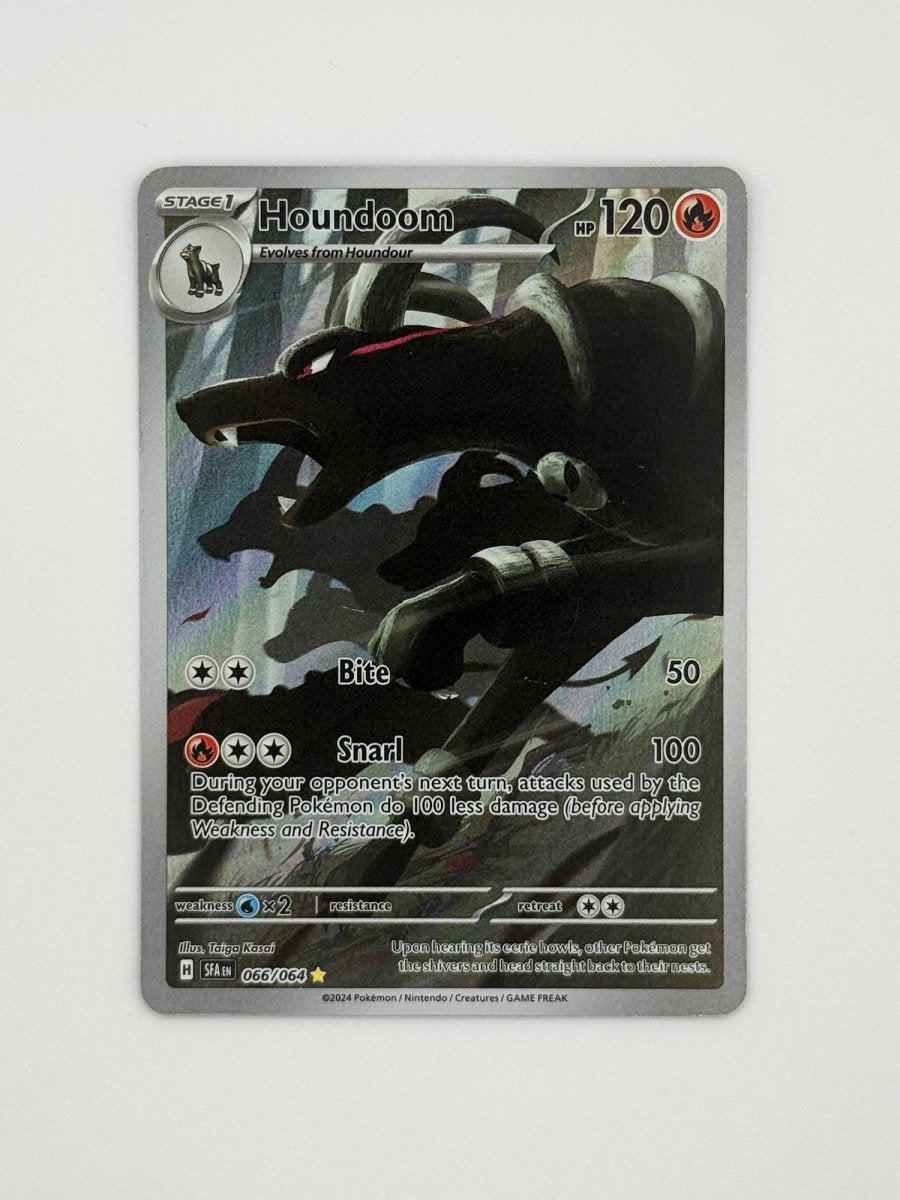 Houndoom · Shrouded Fable (SFA) 066 by PokeMarsi on MYNTED