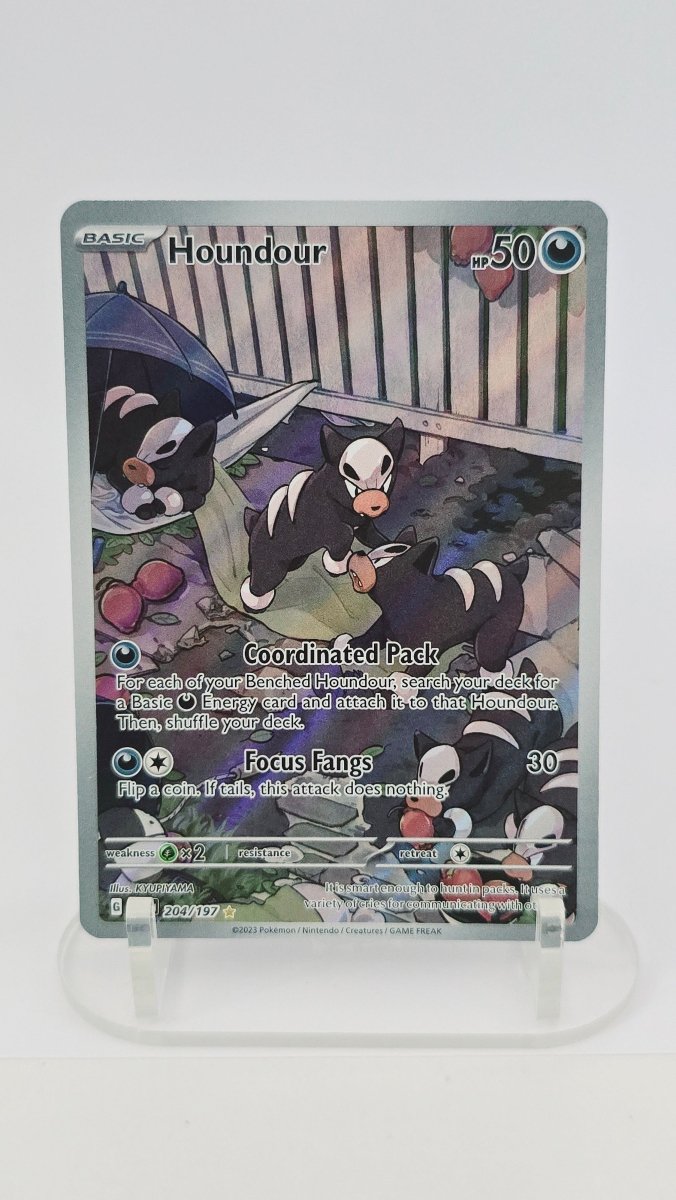 Houndour - Obsidian Flames - IR 204/197 - English by MechaKai Collectibles on MYNTED