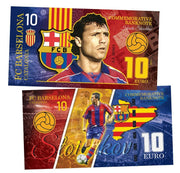 Hristo Stoitchkov FC Barcelona 10 euro UNCB banknote by UNCB on MYNTED