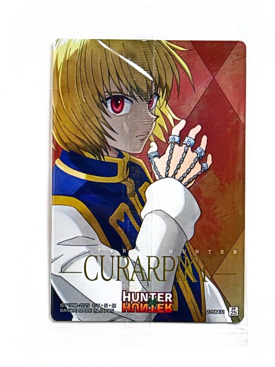 Hunter x Hunter - Kurapika - SP 25 - (Sealed) - Hunter x Hunter Itajaga Card by TCGDON on MYNTED