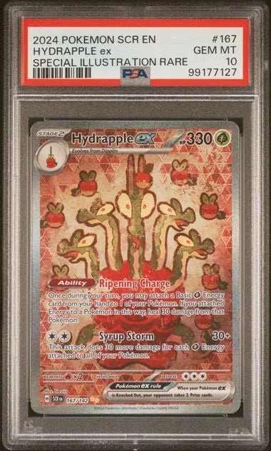 Hydrapple ex 167/142 (Stellar Crown) — PSA 10 by TBD TCG on MYNTED