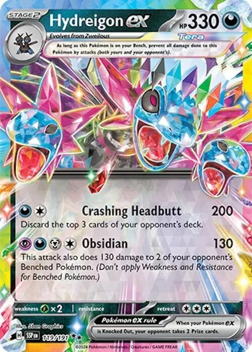 Hydreigon EX - 119/191 by The Archive Stop on MYNTED