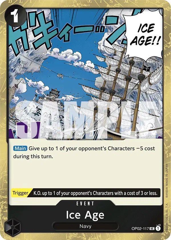 Ice Age (Jolly Roger Foil) Premium Booster UC OP02 - 117 by Schmutzfink TCG on MYNTED