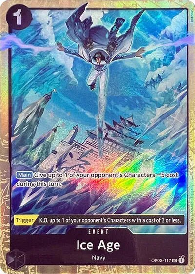 Ice Age (Premium Card Collection - Best Selection Vol. 1 - ) One Piece Promotion Cards UC OP02 - 117 by Schmutzfink TCG on MYNTED