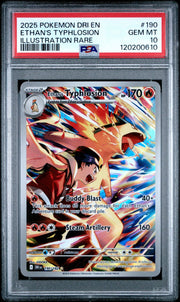 PSA 10 Ethan's Typhlosion Destined Rivals Illustration Rare 190/182