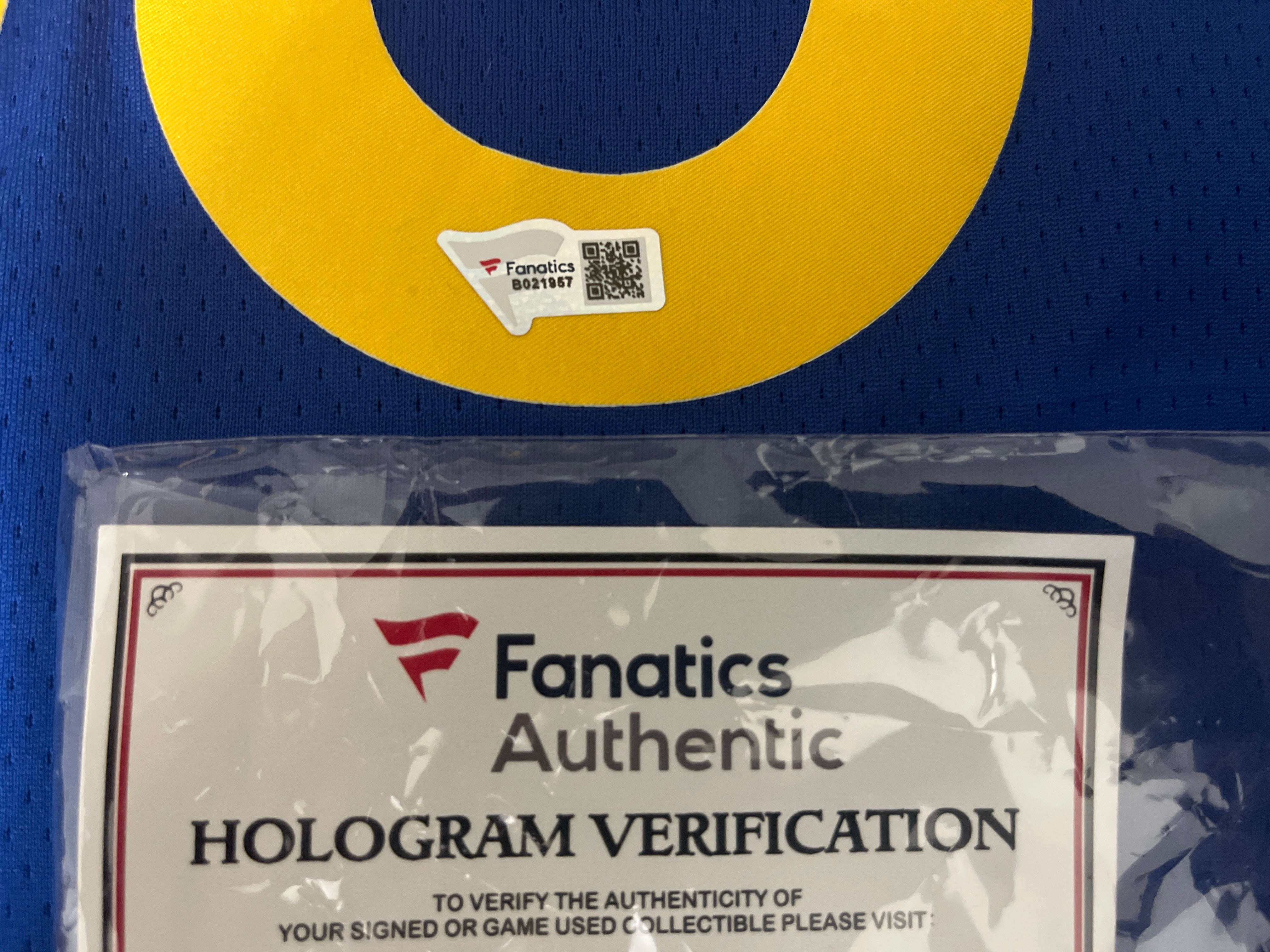 Stephen Curry signed Jersey!