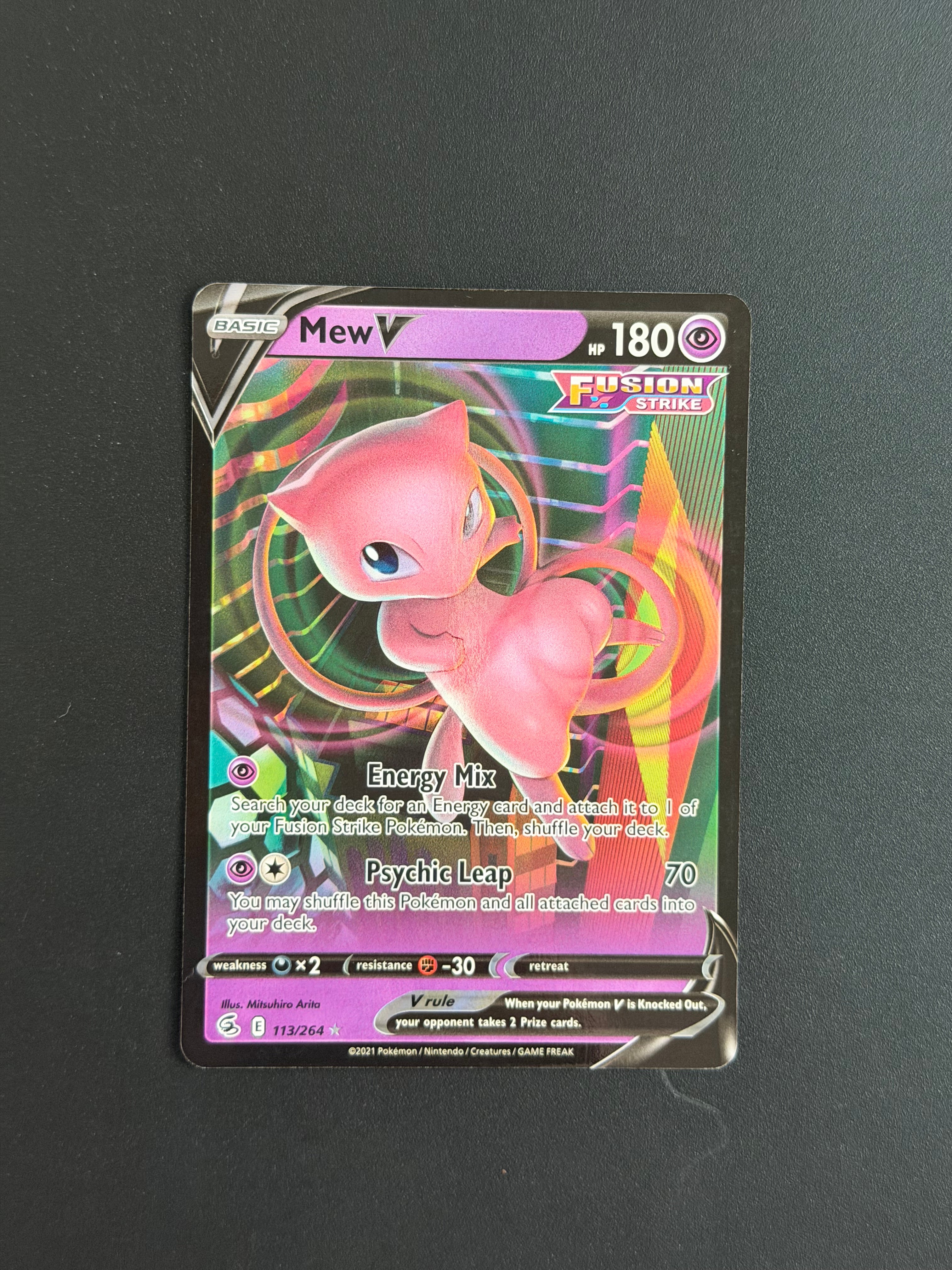 Mew V - Fusion Strike 113/264