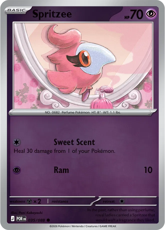 Spritzee #035 Rev Holo - Perfect Order