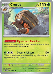 Crustle #012 Holo - Destined Rivals