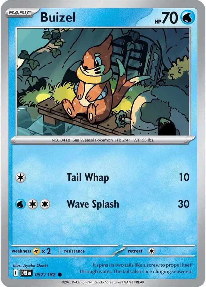 Buizel #057 - Destined Rivals