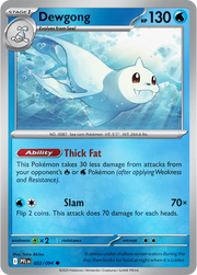 022/094 Dewgong - Reverse Holo - Phantasmal Flames