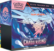 Pokémon TCG: Chaos Rising Elite Trainer Box – Factory Sealed (0.5-2 inch Seal Tear Damage)