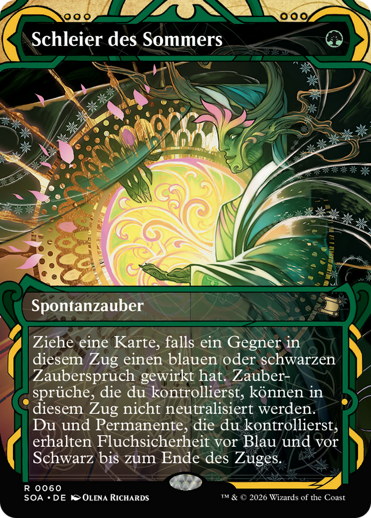 Veil of Summer -  Deutsch Secrets of Strixhaven Mystical Archive (SOA)