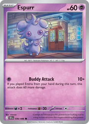 036/086 Espurr - Chaos Rising