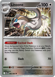 082/094 Linoone - Reverse Holo - Phantasmal Flames