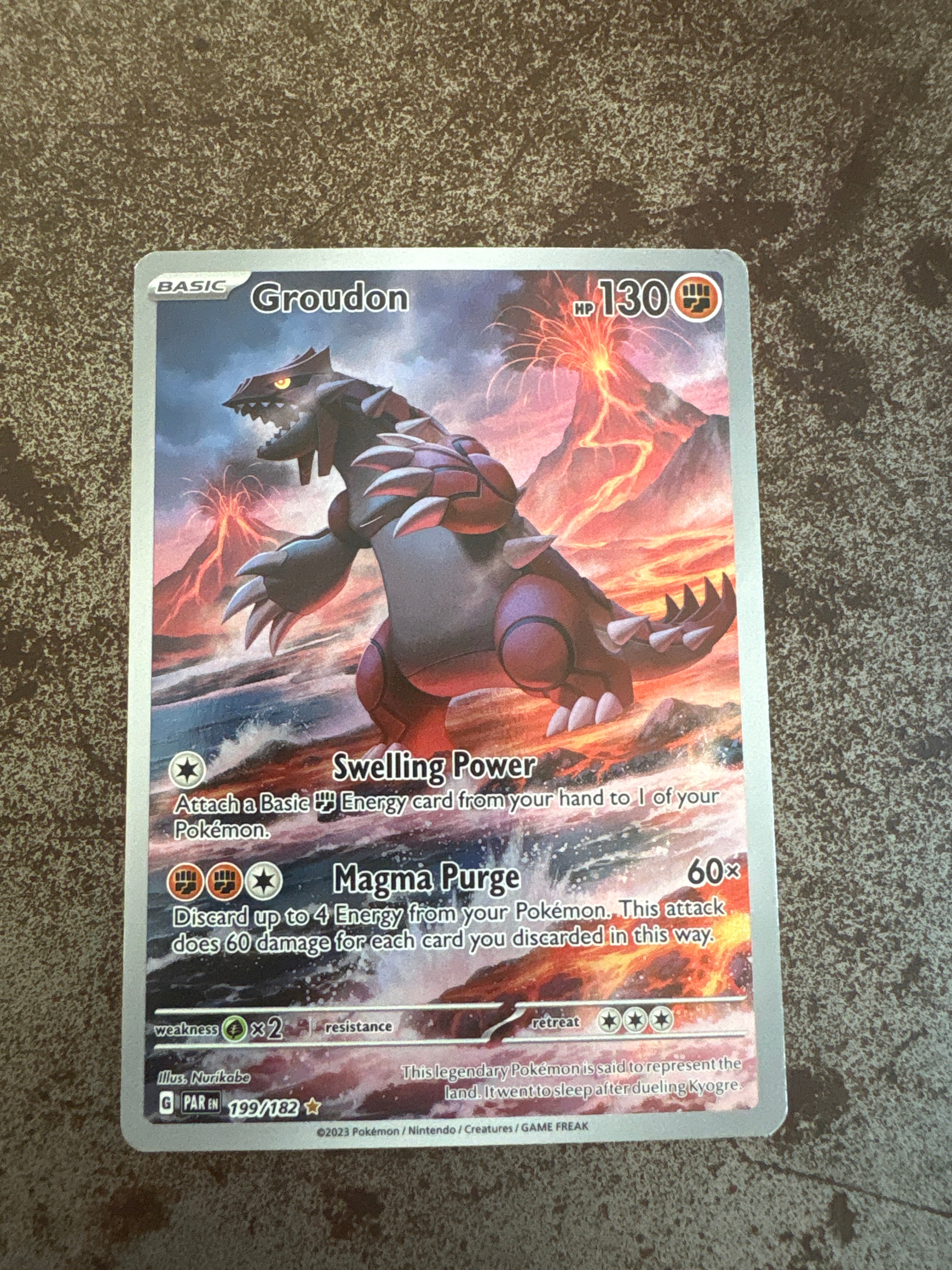 Groudon EX IR